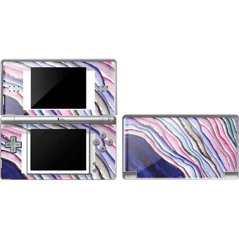 Violet Watercolor Geode DS Lite Skin