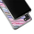 Violet Watercolor Geode Galaxy A21 Clear Case