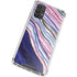 Violet Watercolor Geode Galaxy A32 5G Clear Case