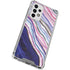 Violet Watercolor Geode Galaxy A53 5G Clear Case