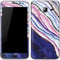 Violet Watercolor Geode Galaxy J3 Skin