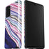 Violet Watercolor Geode Galaxy Note20 5G Pro Case