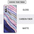 Violet Watercolor Geode Galaxy Note20 5G Skin