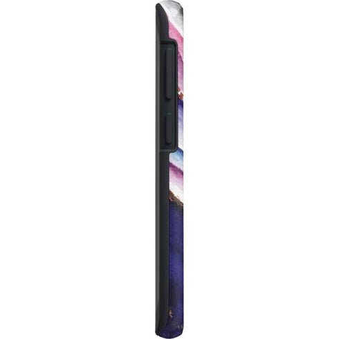 Violet Watercolor Geode Galaxy S20 Ultra 5G Pro Case