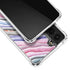 Violet Watercolor Geode Galaxy S22 Clear Case