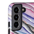 Violet Watercolor Geode Galaxy S22 Pro Case