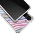 Violet Watercolor Geode Galaxy S23 Plus Clear Case