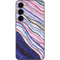 Violet Watercolor Geode Galaxy S23 Skin