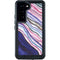 Violet Watercolor Geode Galaxy S23 Waterproof Case