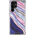 Violet Watercolor Geode Galaxy S24 Ultra Clear Case