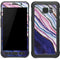 Violet Watercolor Geode Galaxy S7 Active Skin