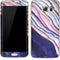 Violet Watercolor Geode Galaxy S7 Edge Skin