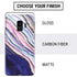 Violet Watercolor Geode Galaxy S9 Skin