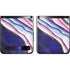 Violet Watercolor Geode Galaxy Z Flip Skin