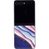 Violet Watercolor Geode Galaxy Z Flip5 5G Skin