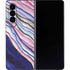 Violet Watercolor Geode Galaxy Z Fold4 5G Skin