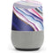 Violet Watercolor Geode Google Home Skin