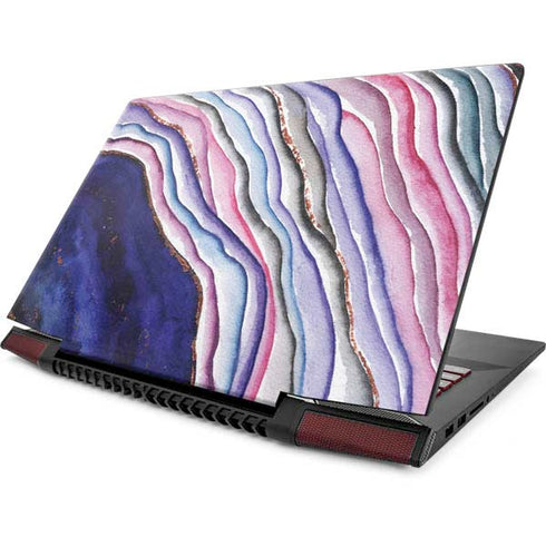 Violet Watercolor Geode Lenovo IdeaPad Skin