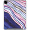Violet Watercolor Geode iPad Pro 12.9in (2020) Clear Case