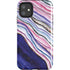 Violet Watercolor Geode iPhone 11 Impact Case