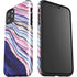 Violet Watercolor Geode iPhone 11 Pro Max Impact Case