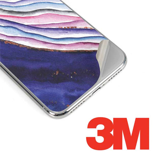 Violet Watercolor Geode iPhone 11 Pro Skin