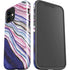 Violet Watercolor Geode iPhone 12 Impact Case
