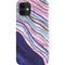 Violet Watercolor Geode iPhone 12 Mini Lite Case