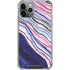 Violet Watercolor Geode iPhone 12 Pro Clear Case