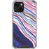 Violet Watercolor Geode iPhone 13 Mini Clear Case