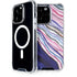 Violet Watercolor Geode iPhone 13 Pro MagSafe Case
