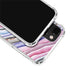 Violet Watercolor Geode iPhone 14 Plus Clear Case