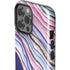 Violet Watercolor Geode iPhone 15 Pro Max Impact Case