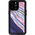 Violet Watercolor Geode iPhone 14 Pro Max Waterproof Case