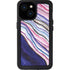 Violet Watercolor Geode iPhone 15 Waterproof Case