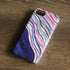 Violet Watercolor Geode iPhone 8 Pro Case