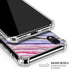 Violet Watercolor Geode iPhone XR Clear Case