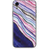 Violet Watercolor Geode iPhone XR Skin