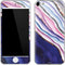Violet Watercolor Geode Apple iPod Skin