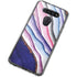 Violet Watercolor Geode LG K51/Q51 Clear Case
