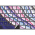 Violet Watercolor Geode Magic Keyboard with Numeric Keypad Skin