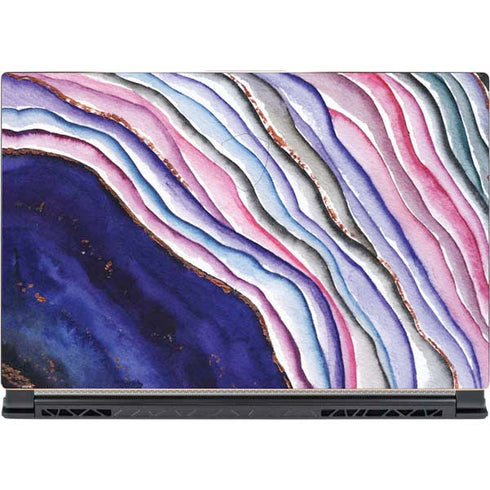 Violet Watercolor Geode MSI GS65 Stealth Laptop Skin
