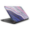 Violet Watercolor Geode HP Notebook Skin