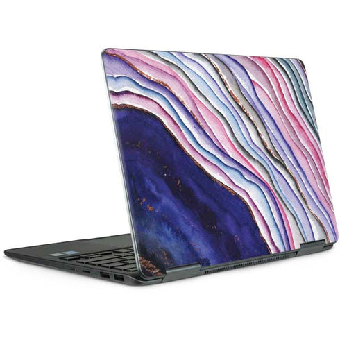 Violet Watercolor Geode Notebook 9 Pro 13in (2017) Skin