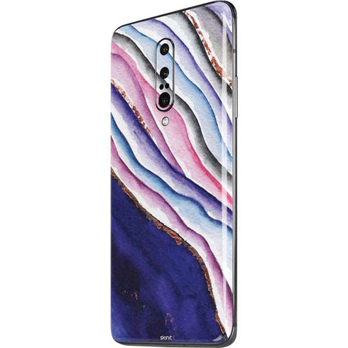 Violet Watercolor Geode OnePlus 7 Pro Skin