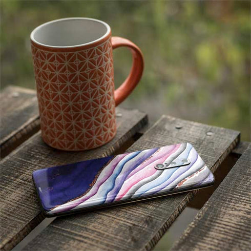 Violet Watercolor Geode OnePlus 7 Pro Skin