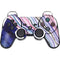 Violet Watercolor Geode PS3 Dual Shock wireless controller Skin