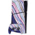 Violet Watercolor Geode PS5 Slim Digital Edition Bundle Skin