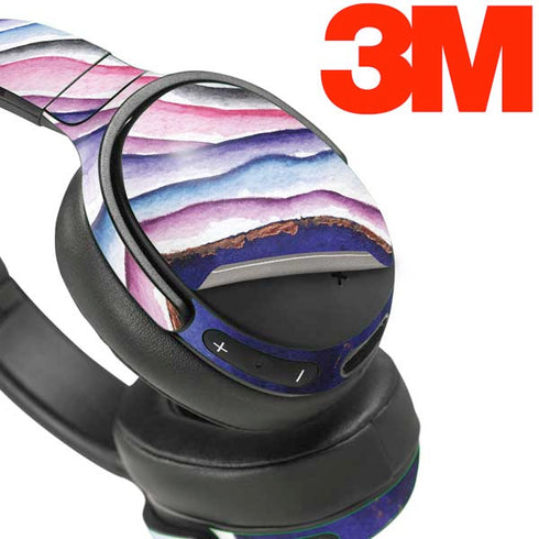 Violet Watercolor Geode Skullcandy Venue Skin