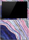 Violet Watercolor Geode Surface Pro (2017) Skin